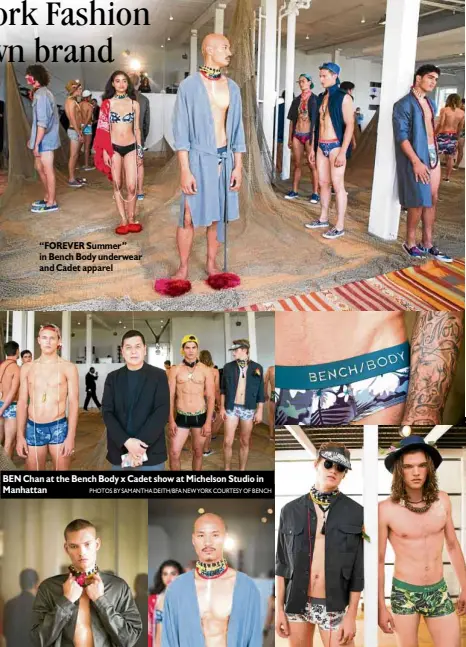 Bench Body heats up New York Fashion Week–a first for a Filipino brand -  PressReader