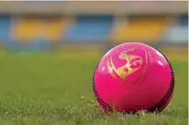  ??  ?? EXCITEMENT: Preparatio­ns for the pink ball Test at Kolkata’s Eden Gardens is in full swing.