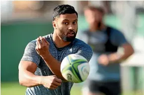  ??  ?? Lima Sopoaga is adjusting to the demands of the Premiershi­p in England with Wasps.