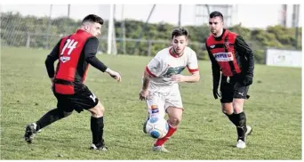  ??  ?? Surpris par Mouilleron pour leur dernier match à la maison, les Aubinois veulent se venger sur les voisins yonnais. (© Sébastien Moinet)