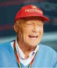  ?? Foto: Jens Büttner, dpa ?? Niki Lauda ist als eiserner Kämpfer bekannt.