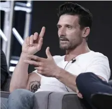  ?? AP FILE ?? IRONS IN THE FIRE: Frank Grillo stars in a number of newly released and soon to be released films.