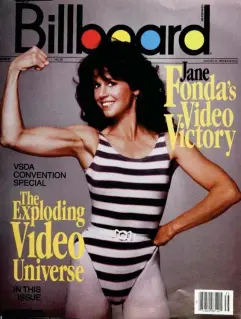  ??  ?? Jane Fonda on the August 1985 cover of ‘Billboard’ (Billboard-Hollywood Reporter Media Group)