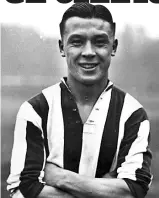  ??  ?? Top passer: Stoke’s Frank Soo in 1936