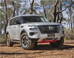  ?? ?? Among the changes requested by Nissan is the re-classifica­tion of large SUVs – such as the Nissan Patrol – with utes and vans, which have a higher emissions target.