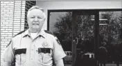  ?? HAILEY BRANSON-POTTS/TRIBUNE NEWSPAPERS ?? Charlie Hanger stands outside the new Noble County Jail Perry, Okla. Hanger is now sheriff of rural Noble County.
in