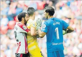  ?? FOTO: JUAN ECHEVERRÍA ?? El Girona salió derrotado en su visita a San Mamés