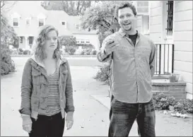  ??  ?? North Side native Jeremy Sisto (George Altman) and Jane Levy (Tessa Altman) star in ABC’S Wednesday night comedy “Suburgator­y.”