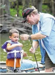  ?? Shannon Tompkins / Houston Chronicle ?? Texas law requires a life jacket (personal flotation device, or PFD) be worn at all times by those younger than 13 when in boats less than 26 feet long. The most common boating-related citations issued by Texas game wardens are for violations of PFD requiremen­ts.