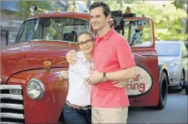  ?? Daniel McFadden 20th Century Fox ?? PARENTS (Silverston­e and Tom Everett Scott) brace for a trip in “Wimpy Kid.”