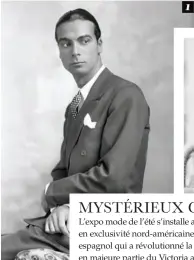  ??  ?? 1. Cristóbal Balenciaga, en 1927. 2. La mannequin et muse Dovima pose en Balenciaga aux côtés de Sacha, devant l’objectif de Richard Avedon.