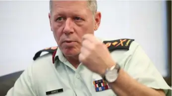  ?? DAVE CHAN FOR THE TORONTO STAR FILE PHOTO ?? Gen. Jonathan Vance said he’s “deeply concerned” about the reported behaviour on military VIP flights.