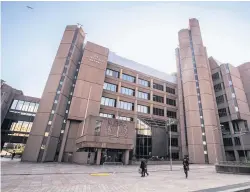  ??  ?? Judge Garrett Byrne at Liverpool Crown Court, left, told Symes: ‘‘Your conduct has caused a very high degree of distress and expense to a great many people’’