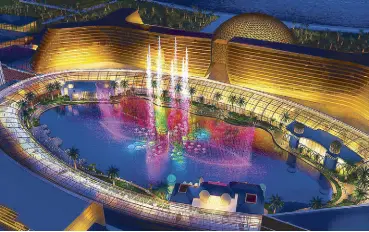  ??  ?? Okada Manila is the Philippine­s’ biggest resort-casino complex to date.