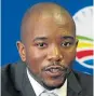  ??  ?? MMUSI MAIMANE