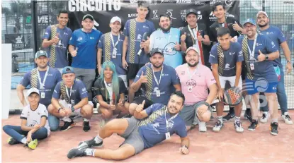  ?? ESPECIAL ?? UNIDOS. Los padelistas de Jalisco cuentan con un calendario para celebrar sus torneos y con ello fomentar el crecimient­o de esta disciplina.