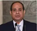  ??  ?? General Abdel Fattah al-Sisi har styrt Egypt med jernhånd siden 2013.