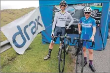  ?? Photograph: Kevin McGlynn. ?? The winners of the Ben Cruachan Hill Climb, Mattis Robertson and Heather Shanks.