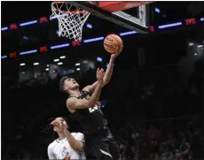  ?? ?? JOHN JONES — THE ASSOCIATED PRESS After narrowly missing a triple-double in a win against Miami, Colorado forward Tristan da Silva was named the Pac-12 Player of the Week.