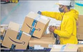  ?? REUTERS ?? The CCI is enquiring why Amazon was allegedly not upfront about its strategic interest in Future Retail when it sought approval for the 2019 deal.
