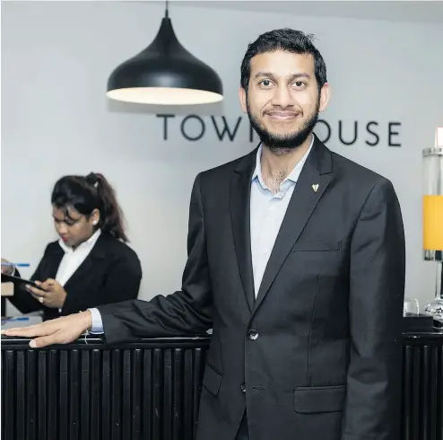  ?? SAMYUKTA LAKSHMI / BLOOMBERG ?? Ritesh Agarwal is founder and chief executive officer of Oravel Stays Ltd. His Oyo Hotels, an Indian startup for booking reliable rooms in the country’s chaotic lodging market, expanded into China and aims for other global regions.