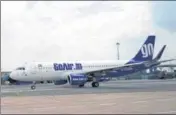  ?? MINT ?? ■
The Chandigarh-bound GoAir flight carrying 169 passengers returned to Mumbai after experienci­ng a technical glitch.