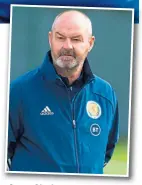  ??  ?? Steve Clarke