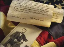  ?? ?? Abraham Lincoln’s “hot letters” served as some sort of emotional catharsis