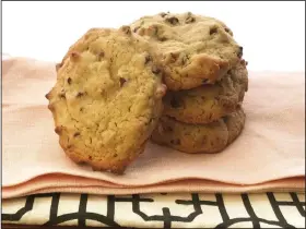  ??  ?? Chickpea Flour Chocolate Chip Cookies