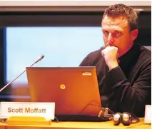  ?? JEAN LEVAC ?? Rideau-Goulbourn Coun. Scott Moffatt worked with developer Caivan on a charity golf tournament for two groups responding to the fentanyl crisis among youths in southwest Ottawa.