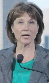  ??  ?? Premier Christy Clark’s first-time home buyers’ $703 million plan may do better building homes for lowincome households, a writer says.