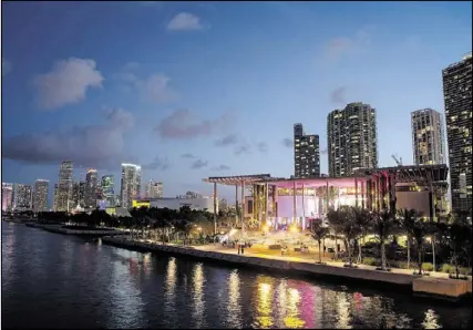  ?? CONTRIBUTE­D BY ANGEL VALENTIN ?? The Perez Art Museum Miami is a contempora­ry and modern art museum dedicated to exhibiting internatio­nal art of the 20th and 21st centuries.