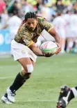  ?? | BACKPAGEPI­X ?? JUSTIN GEDULD of South Africa in action against Fiji during the Cape Town Sevens.