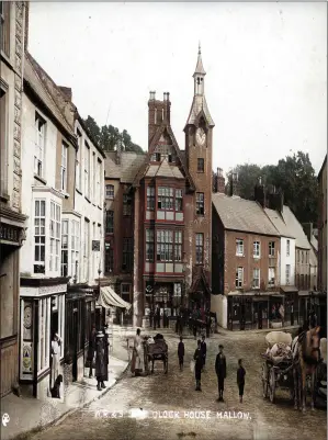  ??  ?? The Clock House in Mallow at the turn of the 19th/20th century