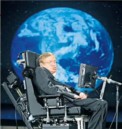  ??  ?? Collaborat­ion: the late physicist Stephen Hawking and his former editor Peter Guzzardi, below, worked together on his bestseller