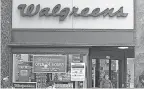  ?? JUSTIN SULLIVAN/ GETTY IMAGES ?? Walgreens has closed some stores in recent years because of retail thefts.