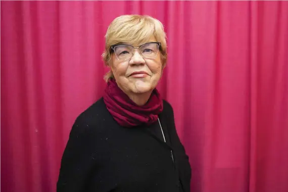  ?? Bild: Karin Wesslén ?? Lena Mellin, journalist och inrikespol­itisk kommentato­r, fyller 65 år.