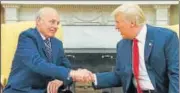  ?? AP ?? President Trump with White House chief of staff John Kelly