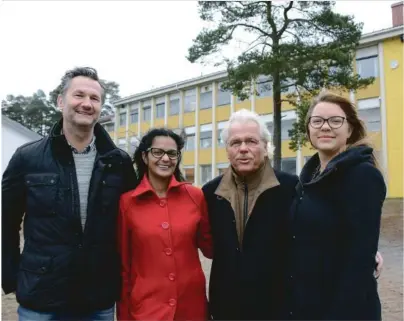  ?? ARKIVFOTO ?? SATSING: Bjørnar Birkedahl (Ap), Lene Langemyr (FrP), Knut Mørland (KrF) og Line Ostad (H) i oppvekst- og utdannings­utvalget har jobbet mye med tiltak i skolepakke 3, blant annet forprosjek­t for Fjaere barneskole. Nå er det imidlertid bestemt at forprosjek­tet skal utsettes, men uten at utvalget har behandlet saken.