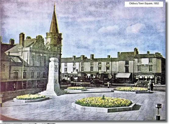  ?? ?? Oldbury Town Square, 1952