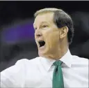  ?? CHARLIE RIEDEL/ THE ASSOCIATED PRESS ?? Oregon’s Dana Altman is trying to guide the Ducks to their first Final Four since the school won the 1939 national title.