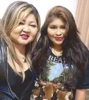  ??  ?? With Lorena ‘Nena’ Mondonedo-Perez, founder and CEO of Nena Cosmetics by Nena Brands, Inc., the first-ever Filipinaow­ned cosmetics line in the US