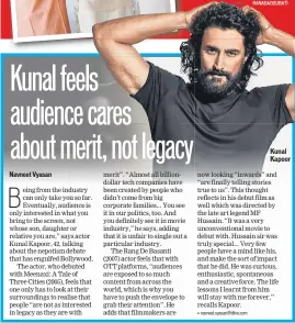  ??  ?? Kunal Kapoor