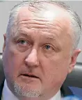  ?? AP ?? Russian Anti-doping Agency head Yuri Ganus says he’s been the victim of death threats.