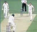  ??  ?? ON FORM Woakes grabbed four wickets