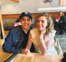  ?? Courtesy Svallingso­n and Ivari families ?? Daniel Ramos and Lovisa Svallingso­n met through a dating app in the summer of 2019 when they were living in Denver.