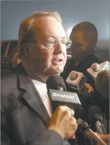  ?? WARD PERRIN/ VANCOUVER SUN ?? Doug McCallum was not available Sunday to say why he did not follow through on his plans to seek a Conservati­ve nomination.