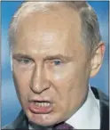  ??  ?? PROPAGANDA: Putin