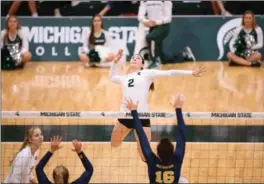  ?? MSU ATHLETIC COMMUNICAT­IONS ?? Michigan State University’s Autumn Bailey was a unanimous 2017 Big Ten first-team all-star selection.