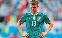  ??  ?? Müller se molestó por la separación de la selección.